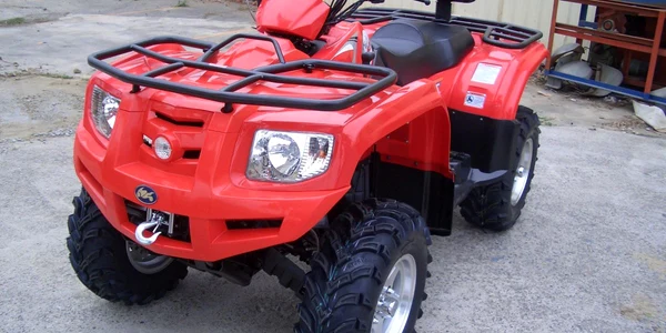 Tânărul a furat ATV-ul ca să se plimbe cu el  Foto: Arhivă