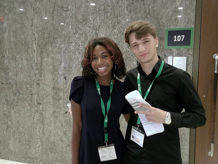 Alături de colegi, în programul de vară FOTO: arhiva personală