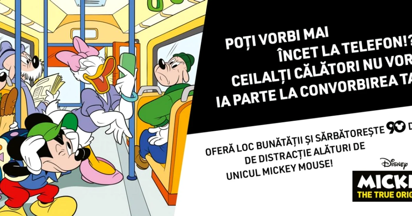 Afişele vor fi postate din această săptămână în toate mijloacele de transport în comun. Foto: RATBV