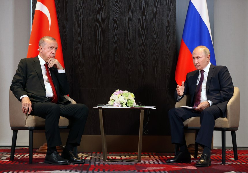 Putin, după discuția telefonică cu Erdogan: planul de pace pentru Ucraina este similar cu cel discutat la summitul din Alaska