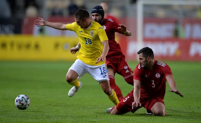 Răzvan Marin e cel mai bine cotat jucător din naționala României (FOTO: Sportpictures)