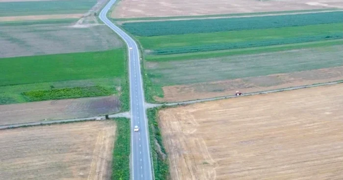 Drumul va lega podul peste Dunăre de Vama Giurgiulești FOTO: CJ Galați