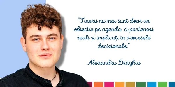 alex draghia, delegat de tineret al romaniei al onu, foto fb delegatii de tineret ai romaniei la ONU jpg