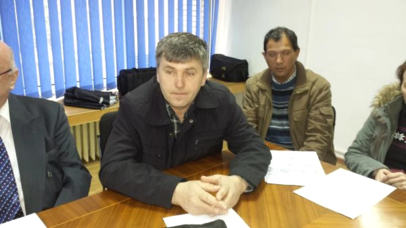 Gheorghe Ungureanu, patronul unei firme de transport din Mehedinţi FOTO Corina Macavei