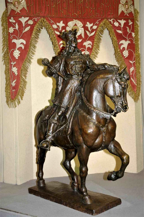 „Ștefan cel Mare”, statuie ecvestră, autor Constantin Baraschi
