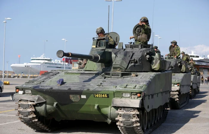 Pe insula Gotland au început exercițiile militare NATO FOTO: Arhivă