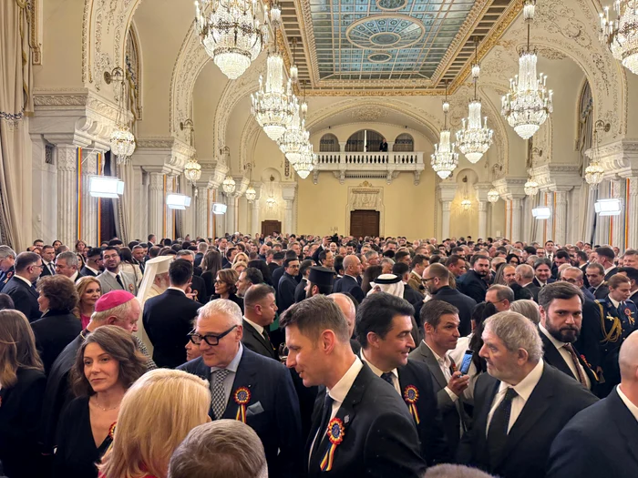 Recepția de ziua Națională. FOTO Adevărul