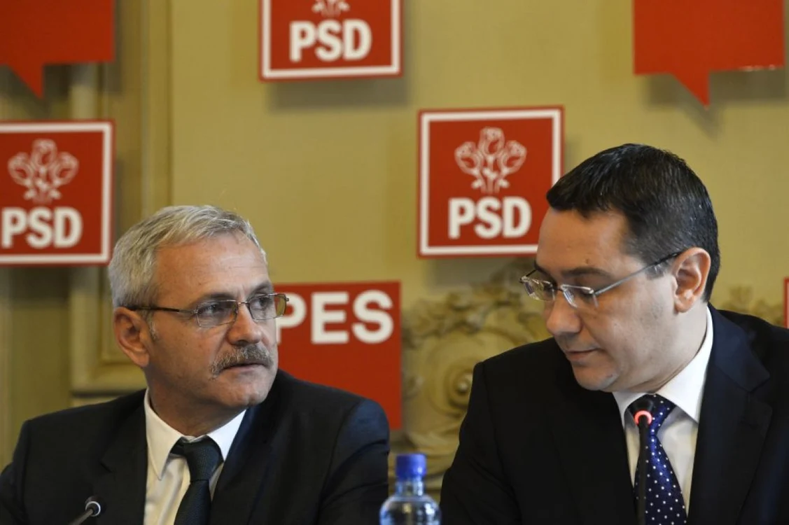 Liviu Dragnea şi Victor Ponta FOTO Mediafax