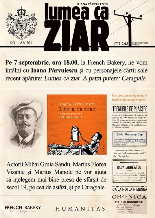 Lumea ca ziar  A patra putere: Caragiale jpeg