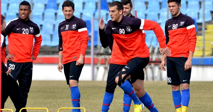 Steaua s-a despărţit în această iarnă de Tatu (nr. 20) şi Nikolici (nr. 90). FOTO: Răzvan Păsărică