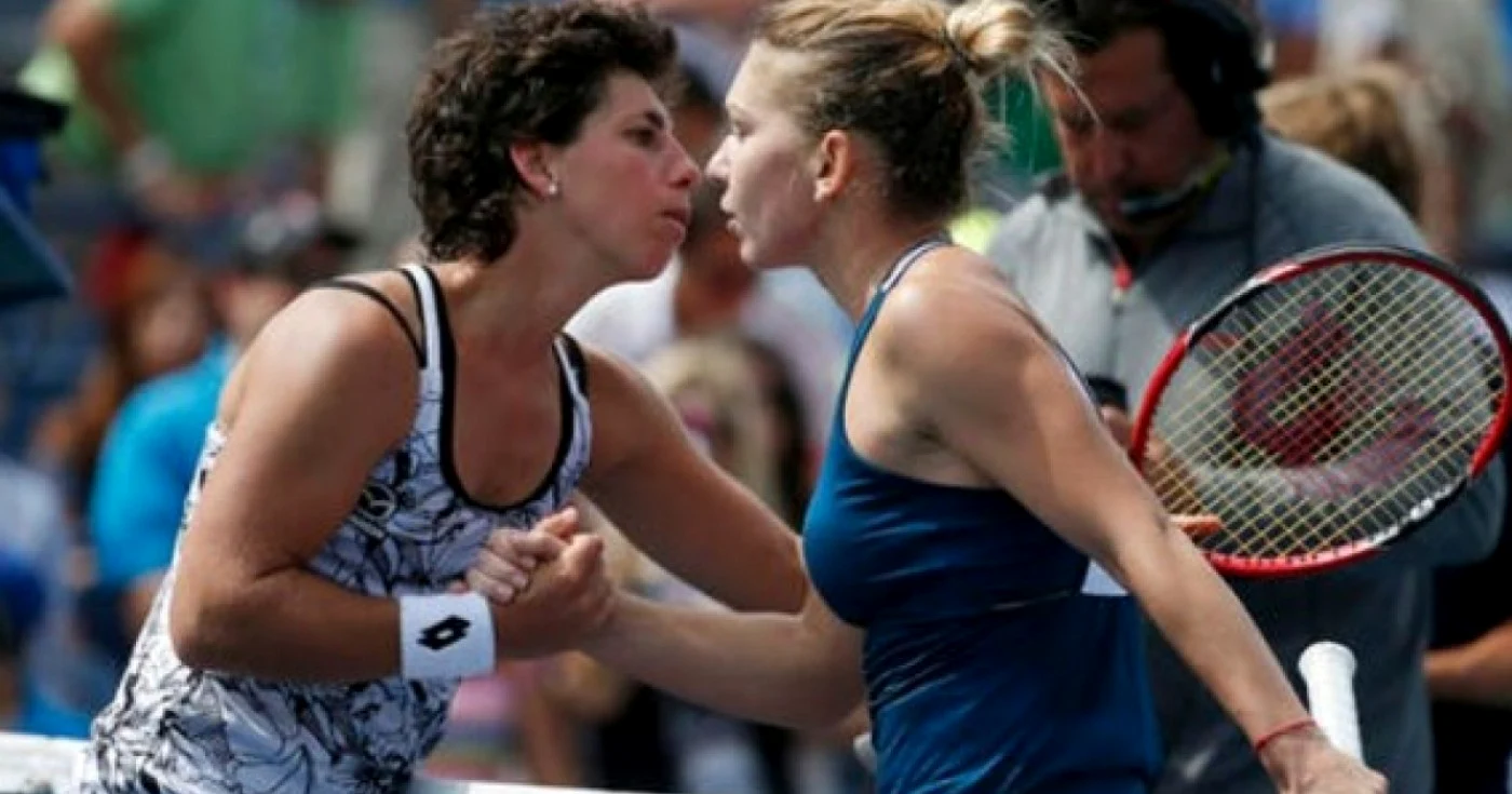 Carla Suarez Navarro şi Simona Haelp