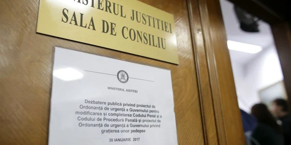 Dezbaterea de la ministerul justiţiei privind graţierea şi amnistia FOTO Inquam Photos / Octav Ganea 