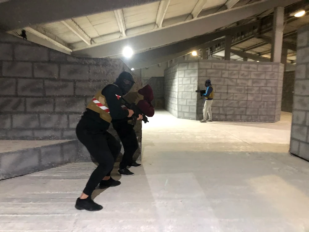 "Tigrii" de la CSM Bucureşti, în rolul de agenţi speciali de intervenţie