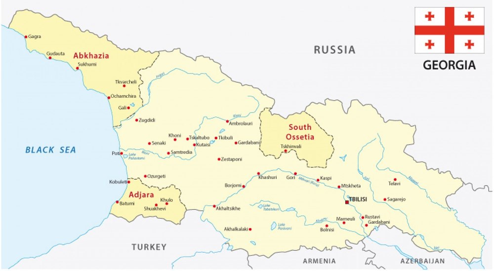 Proteste împotriva „investiţiilor ruse” în Abhazia, regiune separatistă georgiană susținută de Rusia