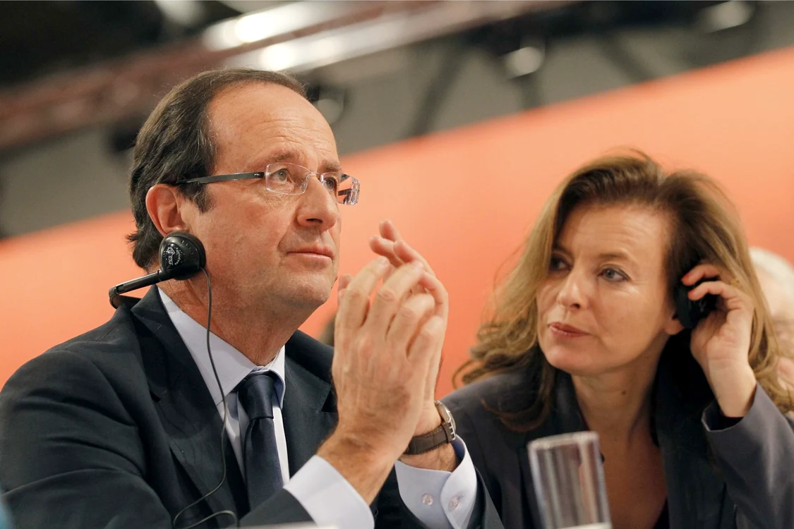 
    François Hollande şi Valérie Trierweiler (Reuters)  