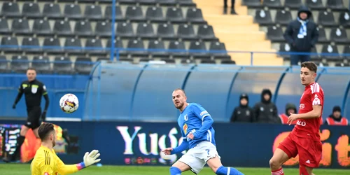 Denis Alibec în partida dintre Farul Constanța și FC Botoșani 4 decembrie 2022. FOTO Sportpictures.eu