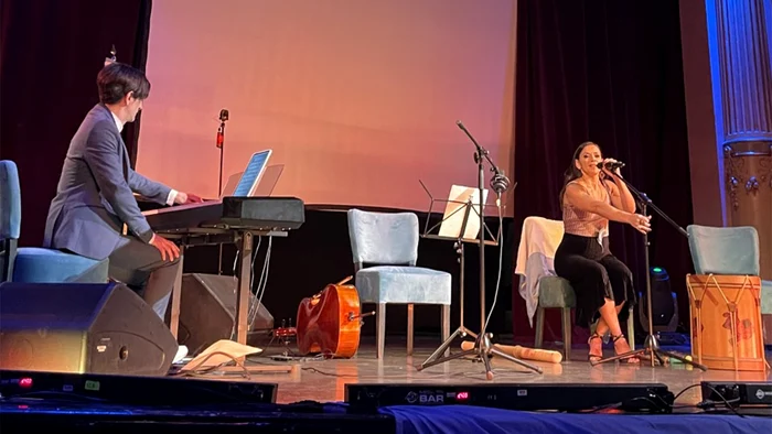 Artista a avut un concert chiar în seara finalei