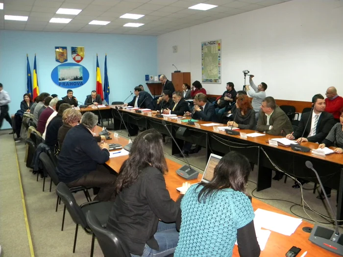 Grupul PDL a votat împotriva proiectului. FOTO Dana Mihai