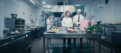 Delia Matache în bucătărie pentru clipul piesei Fă ți numărul cu Damian Drăghici   captură (3) png