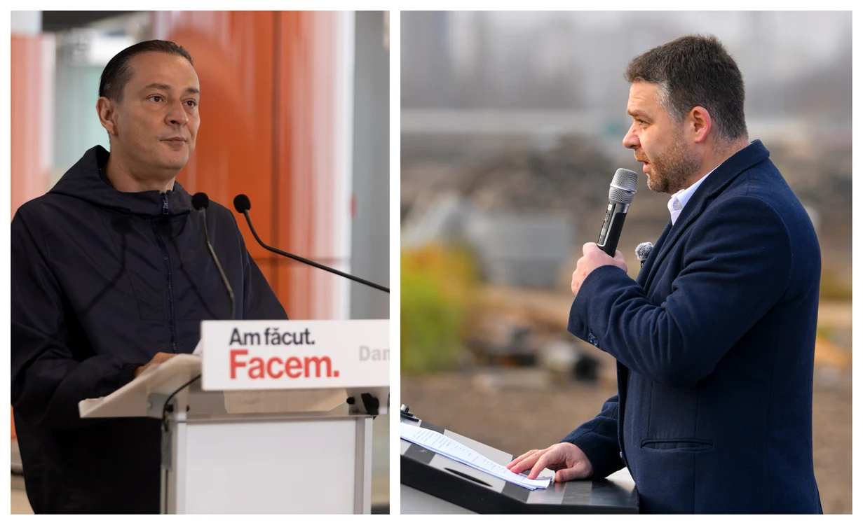 Războiul dintre Daniel Băluţă şi Ciprian Ciucu continuă. FOTO: arhivă/Mediafax
