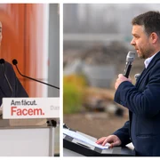 Daniel Băluță și Ciprian Ciucu FOTO Mediafax