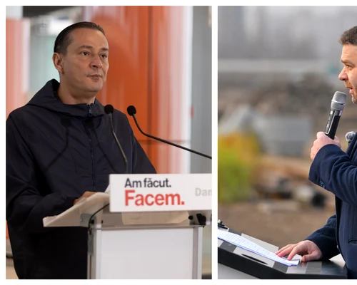 Daniel Băluță și Ciprian Ciucu FOTO Mediafax 