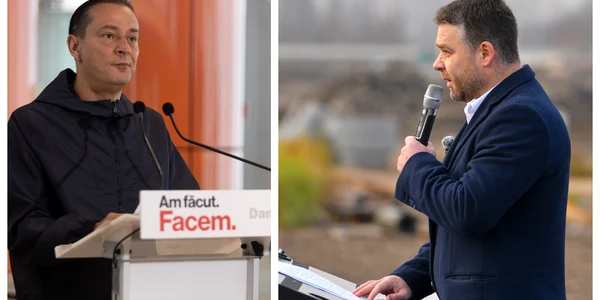 Daniel Băluță și Ciprian Ciucu FOTO Mediafax 