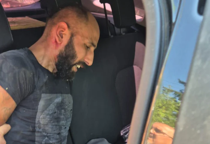 Infractorul sexual a fost reținut. FOTO Poliția Română