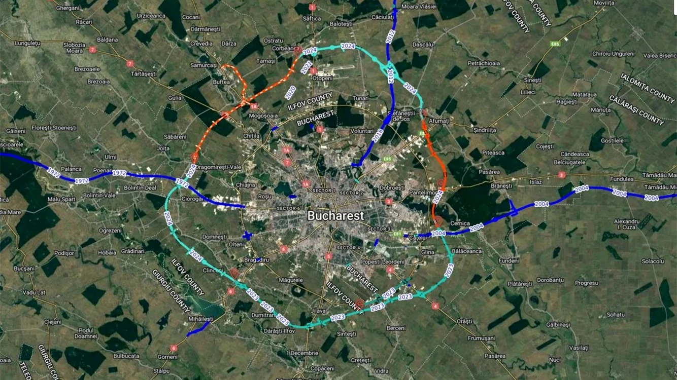 Aşa ar trebui să arate într-un final „inelul” de Autostradă