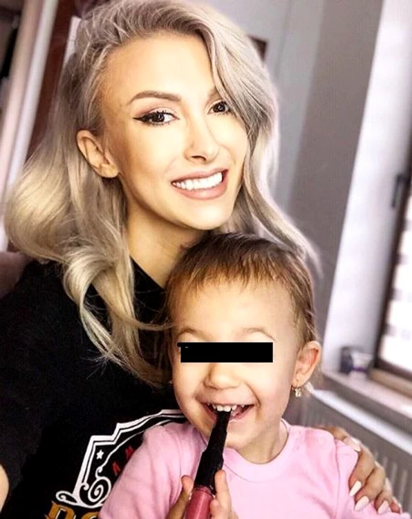 Andreea Bălan și prima ei fetiță, Ella Maya