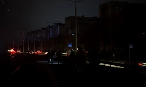 pana de curent in kiev FOTO X /  Victoria @victoriaslog