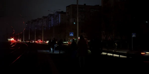 pana de curent in kiev FOTO X /  Victoria @victoriaslog
