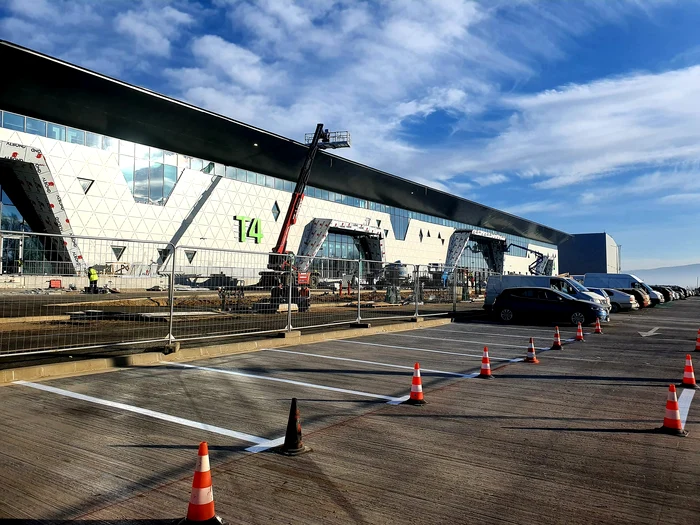 Terminalul T4 Iaşi SURSĂ FOTO Facebook Iaşi Airport