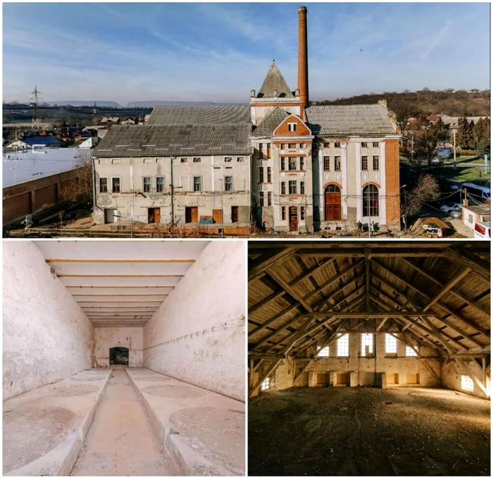 Fosta Fabrică de Bere a Turzii a fost construită între anii 1756 și 1814. Sursa colaj foto: sothebys