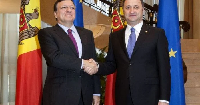 preşedintele Comisiei Europene, Jose Manuel Barroso şi premierul Vlad Filat