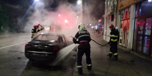 incendiu turnu severin FOTO ISU Mehedinti 
