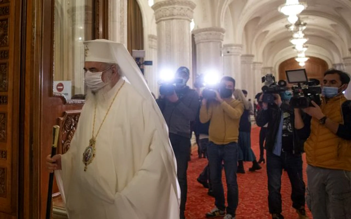 Patriarhul Daniel nu a vrut să spună ce vaccin a folositFoto: Ilona Andrei / G4Media.ro