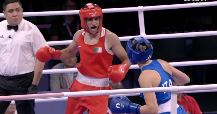 CIO a lămurit că pugilista algeriană este femeie și a avut un nivel normal de testosteron. FOTO: X 