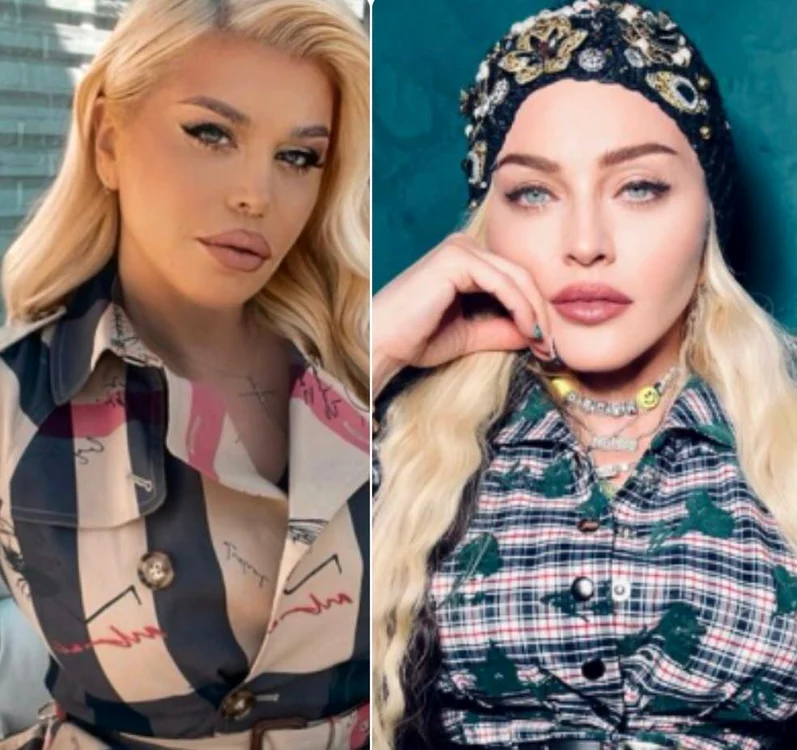Loredana Groza și Madonna au ajuns să arate extrem de asemănător Foto: Instagram