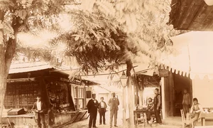 Ada Kaleh.  Foto Geza Hutterer (1864 1917)  Museum of Architecture at Berlin Institute of Technology, Germania