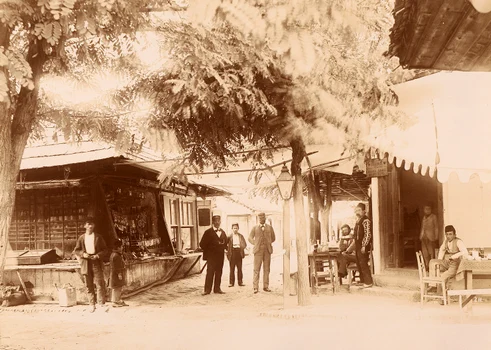 Ada Kaleh. Foto Geza Hutterer (1864 1917) Museum of Architecture at Berlin Institute of Technology, Germania