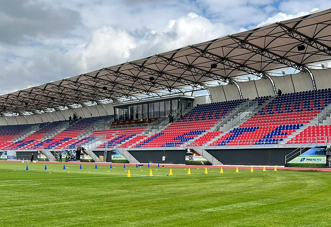 Stadion Chindiei - Eugen Popescu, recent reabilitat. FOTO Cristian Stan