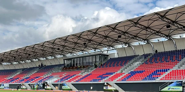 Stadion Chindiei - Eugen Popescu, recent reabilitat. FOTO Cristian Stan