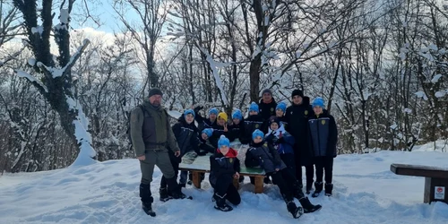 Micii fotbalişti din Ucraina au vizitat Muntele Tâmpa FOTO Viorel Mihai