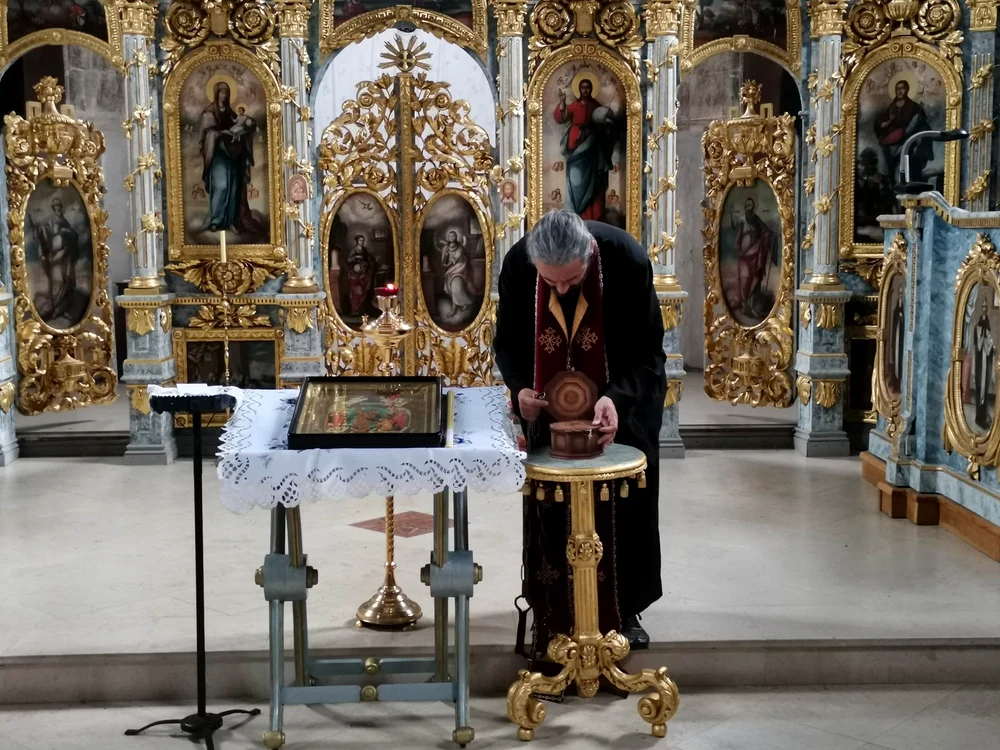  Mănăstirea sârbească din comuna Birda FOTO Ștefan Both