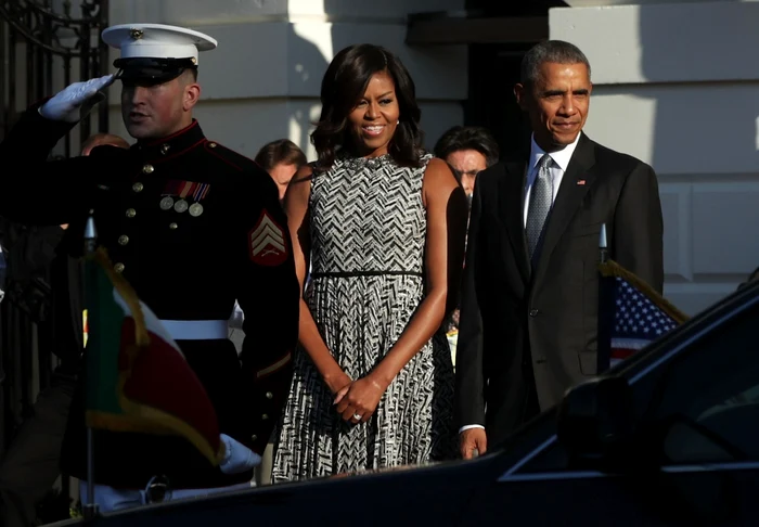 Michelle şi Barack Obama FOTO Guliver/Getty Images