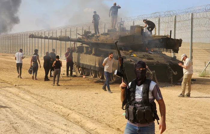 Militanții Hamas s-au infiltrat în Israel FOTO Profimedia
