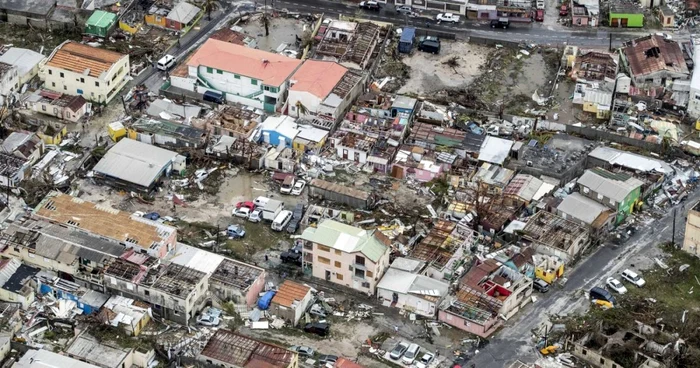 Pagube produse de uraganul Irma FOTO EPA