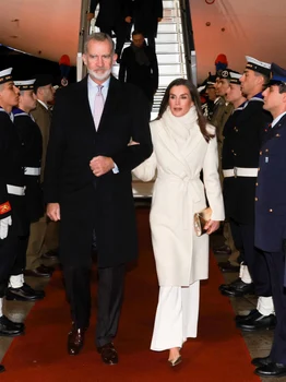 Regina Letizia și Regele Felipe la Roma