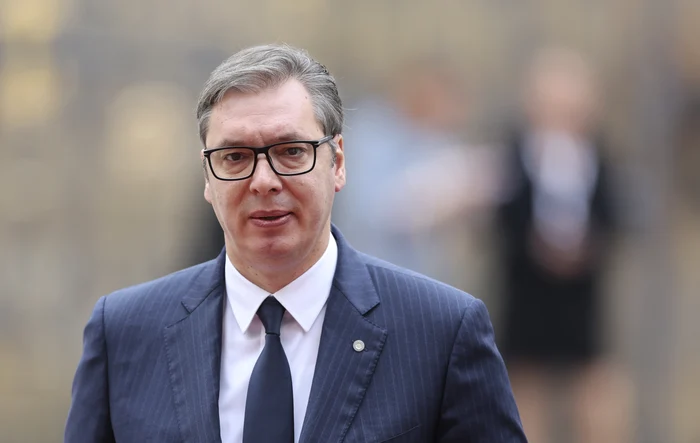Aleksandar Vučić, președintele Serbiei FOTO: EPA EFE